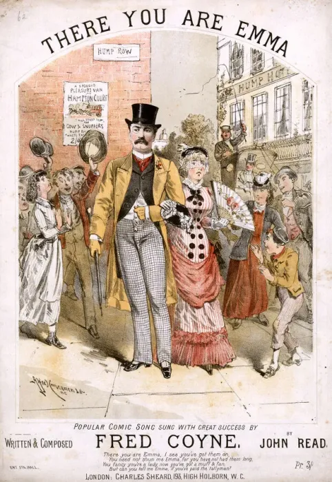 Framed Print : Original Sheet Music Cover - London Framed Print : Original Sheet Music Cover - London