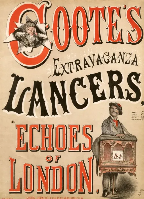 Framed Print : Original Sheet Music Cover - Street Traders etc Framed Print : Original Sheet Music Cover - Street Traders etc