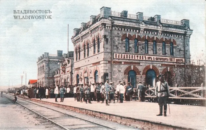 Framed Print : The original Vladivostok railway station Framed Print : The original Vladivostok railway station