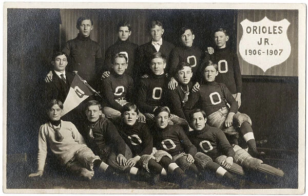 Orioles Junior Football Team, Bridgeport, Connecticut, USA