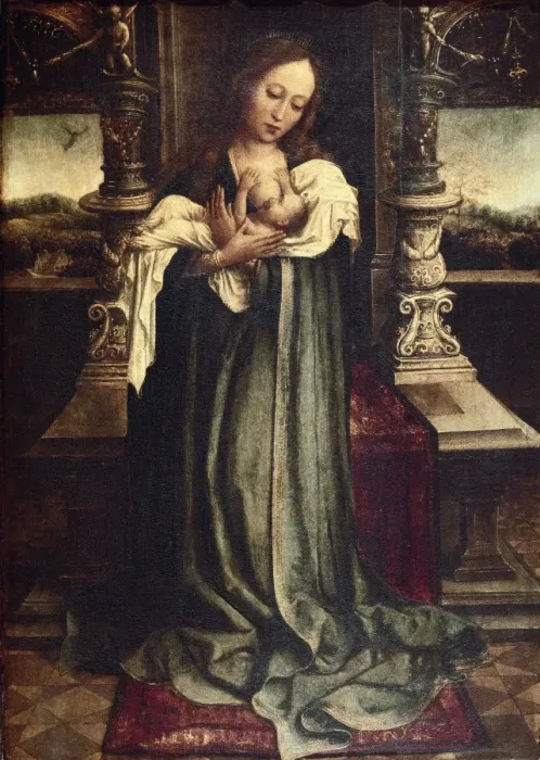 Framed Print : ORLEY, Bernard van (1488-1542). The Virgin of Framed Print : ORLEY, Bernard van (1488-1542). The Virgin of