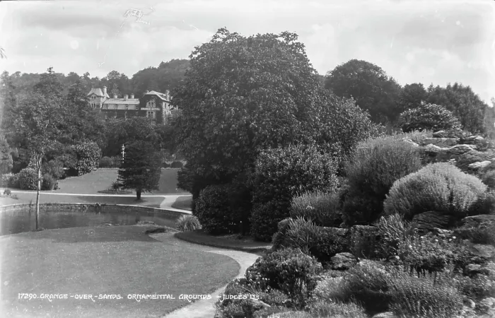 Framed Print : Ornamental Grounds at Grange-over-Sands Framed Print : Ornamental Grounds at Grange-over-Sands