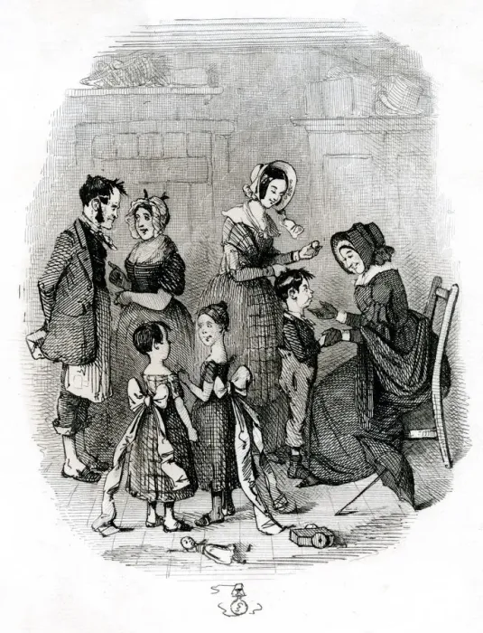 Framed Print : Orphans canvassing 1840s Framed Print : Orphans canvassing 1840s