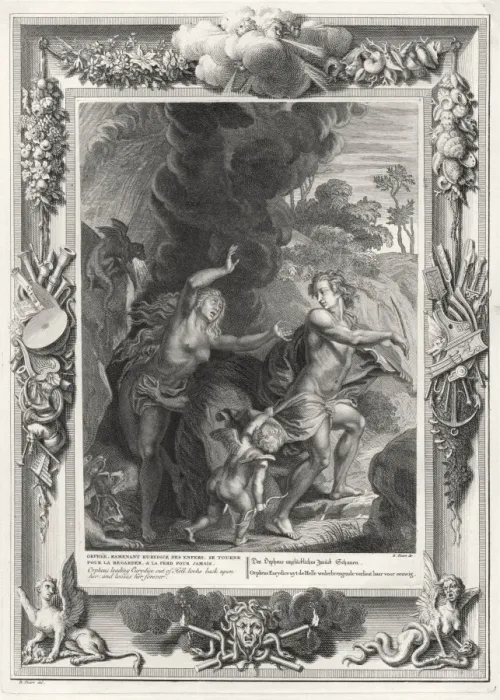 Framed Print : Orpheus Loses Her Framed Print : Orpheus Loses Her