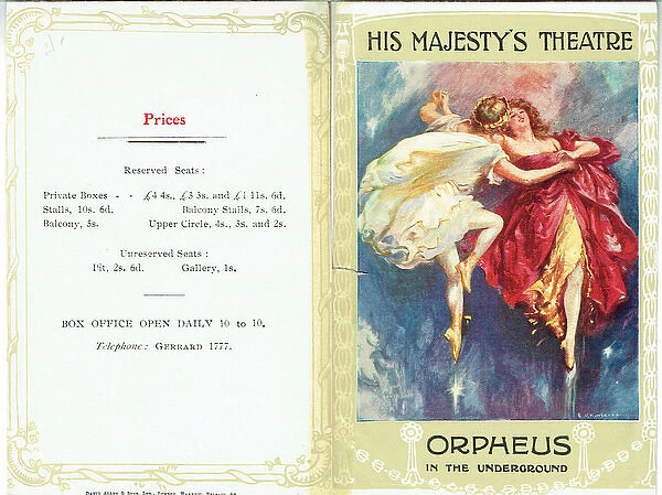 Orpheus in the Underground by Alfred Noyes