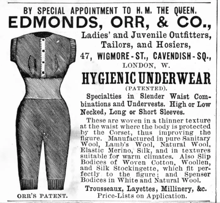 Framed Print : Orrs Hygienic Undies Framed Print : Orrs Hygienic Undies