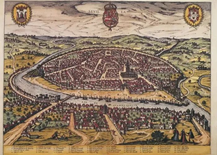 Framed Print : ORTELIUS, Abraham (1527-1598); BRAUN, George Framed Print : ORTELIUS, Abraham (1527-1598); BRAUN, George