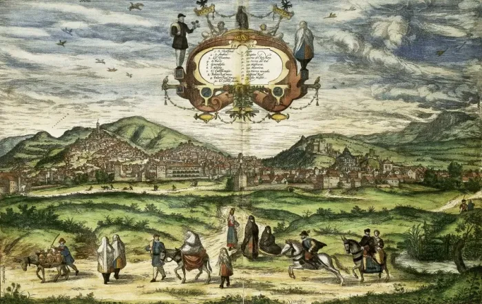 Framed Print : ORTELIUS, Abraham (1527-1598); BRAUN, George Framed Print : ORTELIUS, Abraham (1527-1598); BRAUN, George