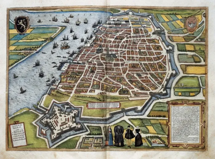 Framed Print : ORTELIUS, Abraham (1527-1598); BRAUN, George Framed Print : ORTELIUS, Abraham (1527-1598); BRAUN, George