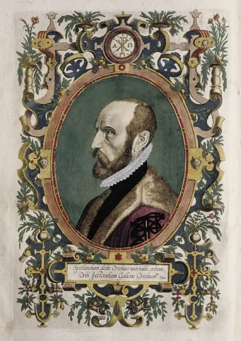 Framed Print : ORTELIUS, Abraham (1527-1598). Flemish cartographer Framed Print : ORTELIUS, Abraham (1527-1598). Flemish cartographer