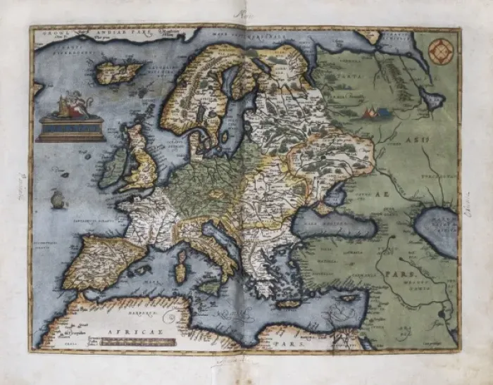 Framed Print : ORTELIUS, Abraham (1527-1598). Theatrum Orbis Framed Print : ORTELIUS, Abraham (1527-1598). Theatrum Orbis