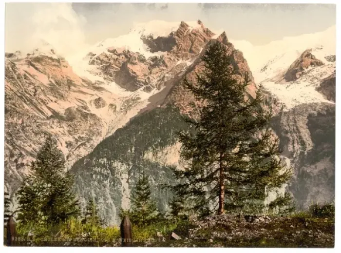 Framed Print : Ortler Territory, with Berglihutte from Weissen Knott, Tyrol Framed Print : Ortler Territory, with Berglihutte from Weissen Knott, Tyrol