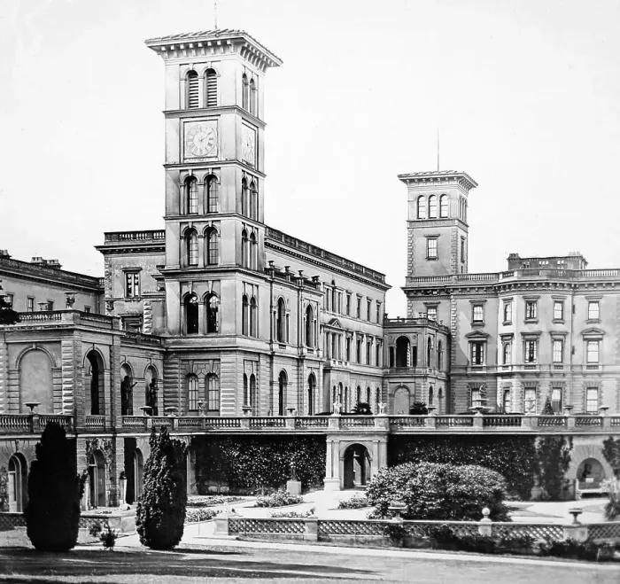 Framed Print : Osborne House, Isle of Wight, Victorian period Framed Print : Osborne House, Isle of Wight, Victorian period