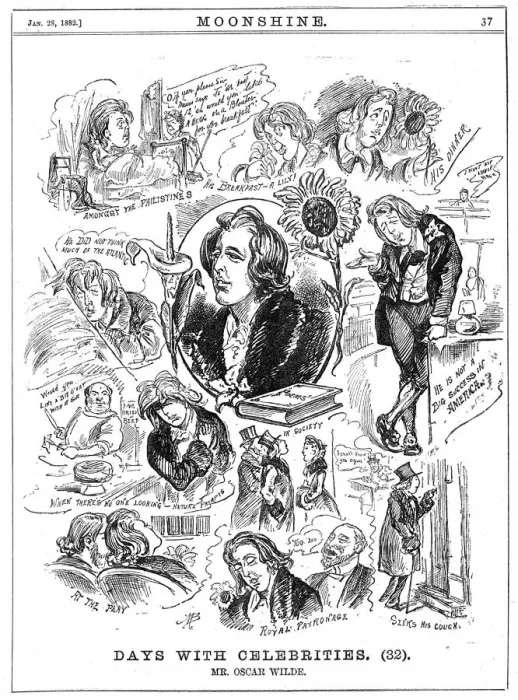 Framed Print : Oscar Wilde Moonshine Framed Print : Oscar Wilde Moonshine