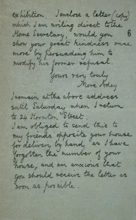 Framed Print : Oscar Wilde release letter Framed Print : Oscar Wilde release letter