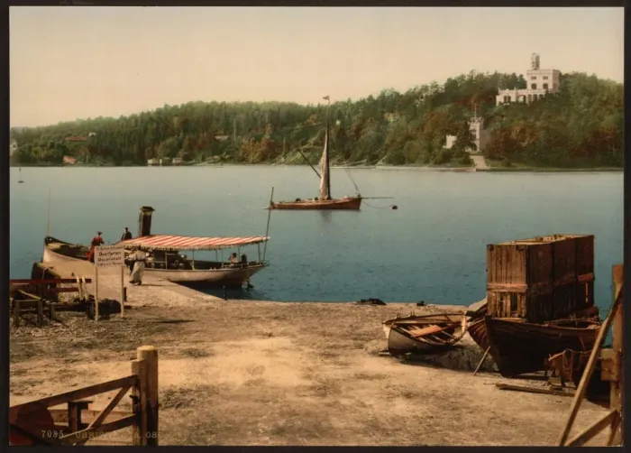 Framed Print : Oscarshal, (i. e. Oscarshall) Christiania, Norway Framed Print : Oscarshal, (i. e. Oscarshall) Christiania, Norway