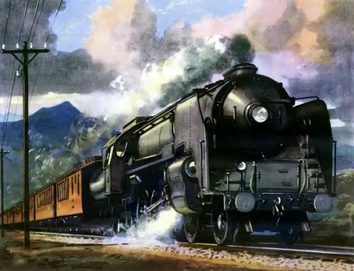 Framed Print : The Oslo-Bergen Express Framed Print : The Oslo-Bergen Express