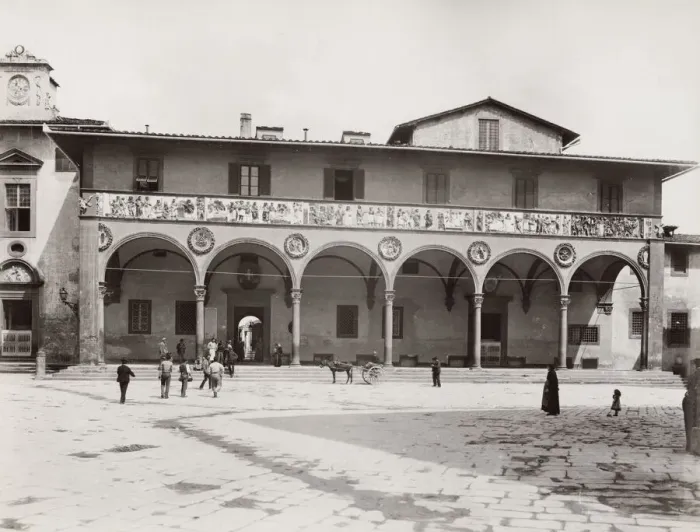Framed Print : Ospedale del Ceppo, Pistoia, Italy Framed Print : Ospedale del Ceppo, Pistoia, Italy