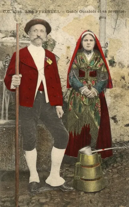 Framed Print : Ossalois Guide and his bride-to-be Framed Print : Ossalois Guide and his bride-to-be