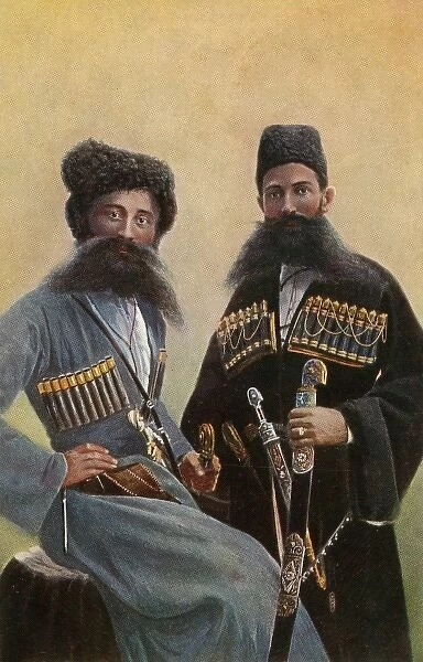 Ossetian soldiers - northern Georgian