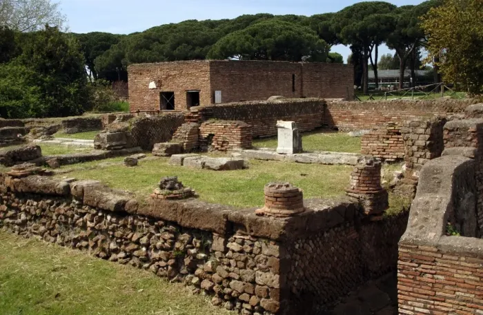 Framed Print : Ostia Antica. House of Apuleius Framed Print : Ostia Antica. House of Apuleius