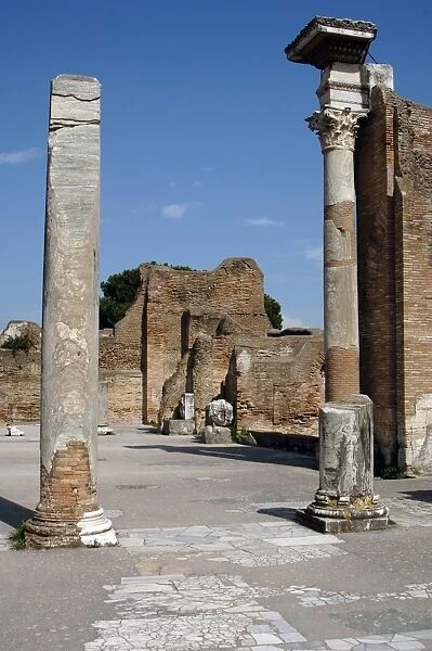 Ostia Antica. House of Triclini
