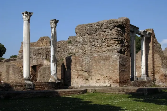 Framed Print : Ostia Antica. House of Triclini Framed Print : Ostia Antica. House of Triclini