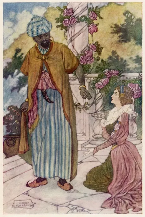 Framed Print : Othello & Desdemona Framed Print : Othello & Desdemona