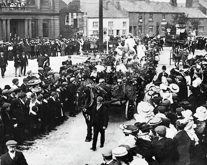 Framed Print : Otley Festival, early 1900s Framed Print : Otley Festival, early 1900s