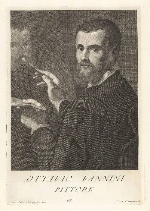 Framed Print : Ottavio Vannini, Italian artist of the Baroque period, 1585-1643 Framed Print : Ottavio Vannini, Italian artist of the Baroque period, 1585-1643