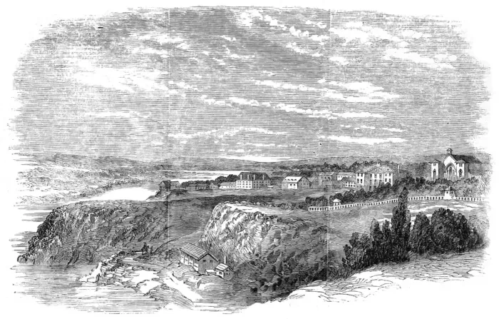 Framed Print : Ottawa, 1857 Framed Print : Ottawa, 1857