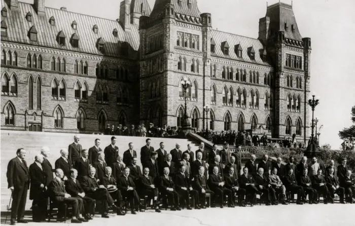 Framed Print : Ottawa Conference Group, 10 August 1932 Framed Print : Ottawa Conference Group, 10 August 1932