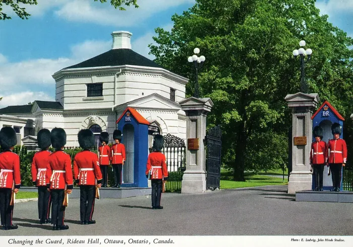Framed Print : Ottawa, Ontario, Canada - Changing the Guard at Rideau Hall Framed Print : Ottawa, Ontario, Canada - Changing the Guard at Rideau Hall