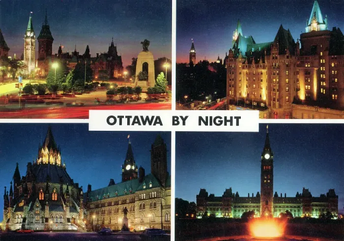 Framed Print : Ottawa, Ontario, Canada - Nighttime scenes Framed Print : Ottawa, Ontario, Canada - Nighttime scenes