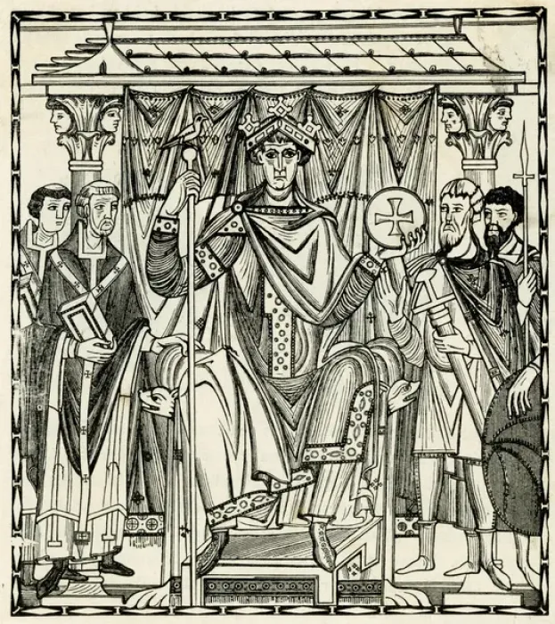 Framed Print : Otto III - Holy Roman Emperor Framed Print : Otto III - Holy Roman Emperor