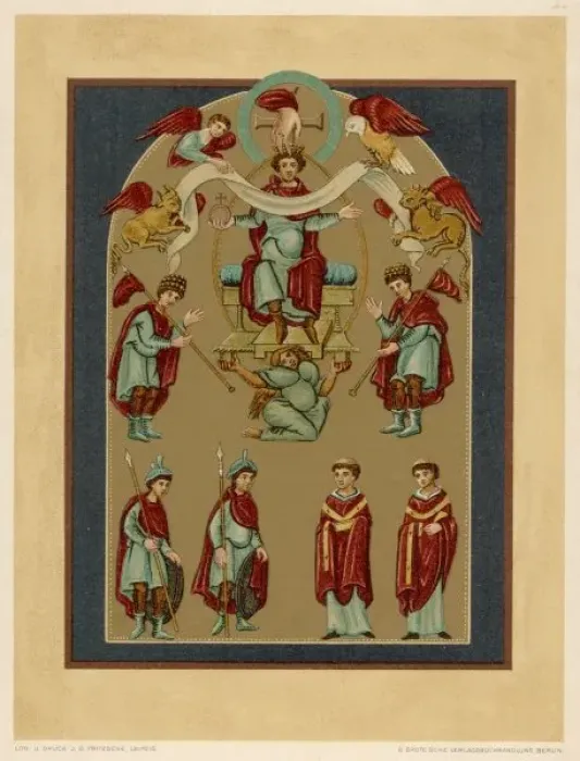 Framed Print : Otto Iii / Hre / Druck Lith Framed Print : Otto Iii / Hre / Druck Lith