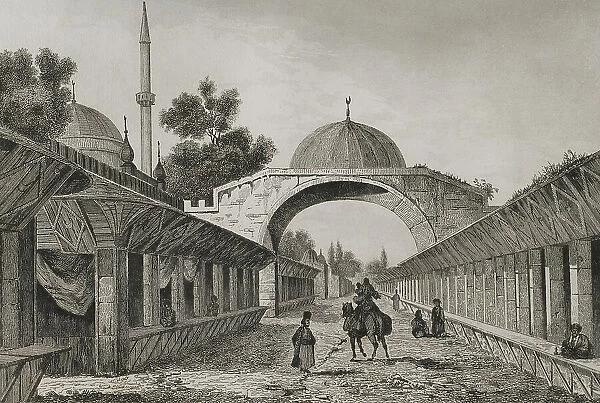 Ottoman Empire period. City of Burgas