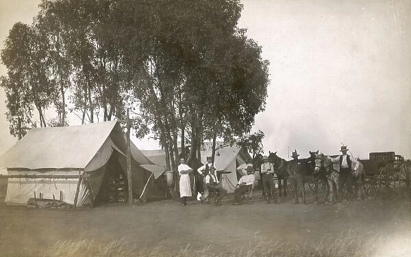 Outback Camp in Australia