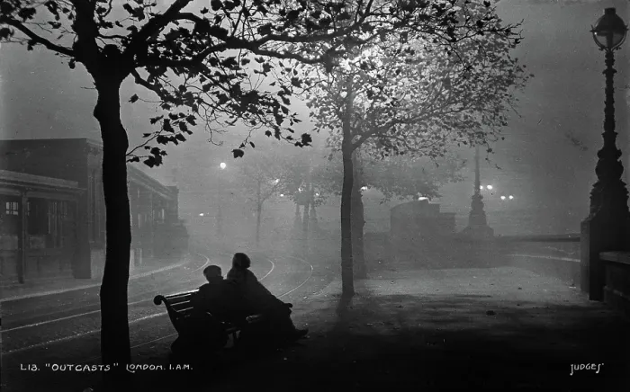 Framed Print : Outcasts in London Framed Print : Outcasts in London