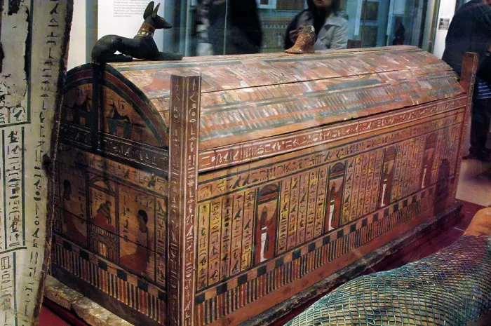 Framed Print : Outer sarcophagus of Hor. Egypt Framed Print : Outer sarcophagus of Hor. Egypt