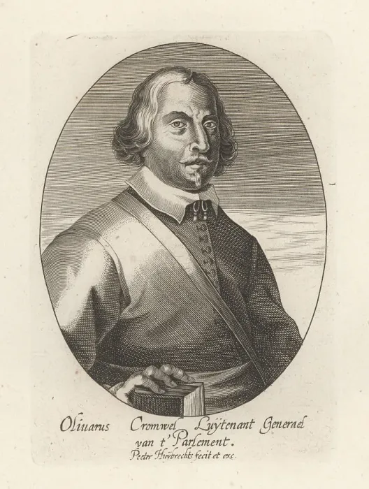 Framed Print : Oval portrait of Oliver Cromwell, 1599-1658 Framed Print : Oval portrait of Oliver Cromwell, 1599-1658