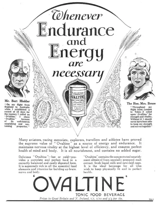 Framed Print : Ovaltine 1932 Advert Framed Print : Ovaltine 1932 Advert