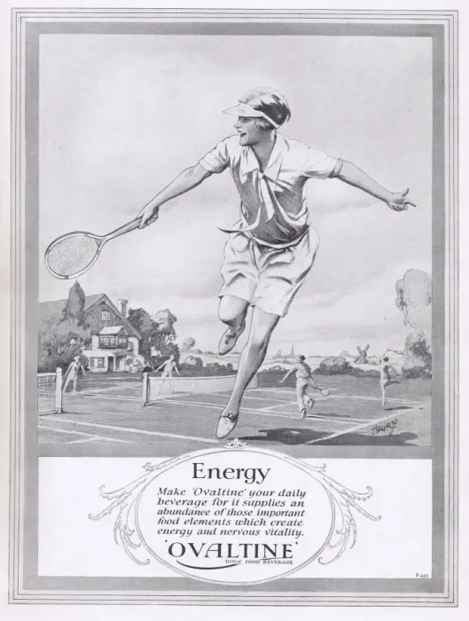 Framed Print : Ovaltine advert, 1927 Framed Print : Ovaltine advert, 1927