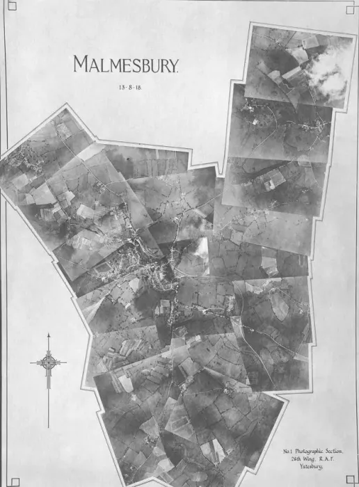 Framed Print : Overlapping Vertical Images of Malmsbury Aerial-Photogra? Framed Print : Overlapping Vertical Images of Malmsbury Aerial-Photogra?