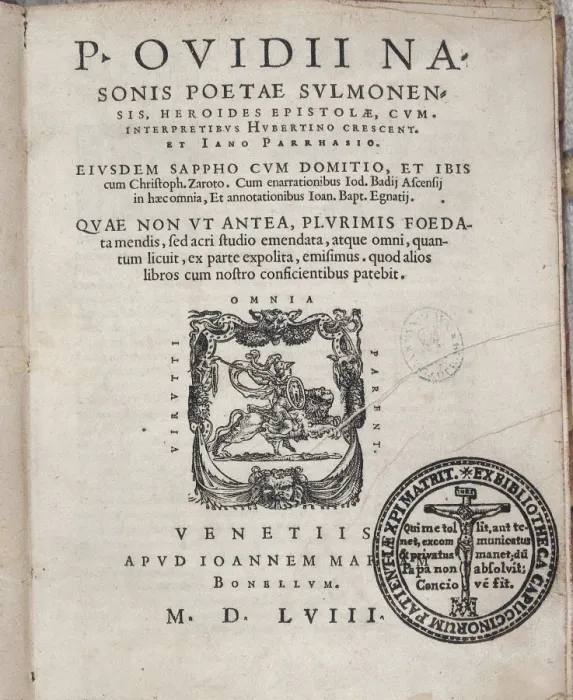 Framed Print : OVID, Publius Ovidius Naso (43 BC-18) Framed Print : OVID, Publius Ovidius Naso (43 BC-18)