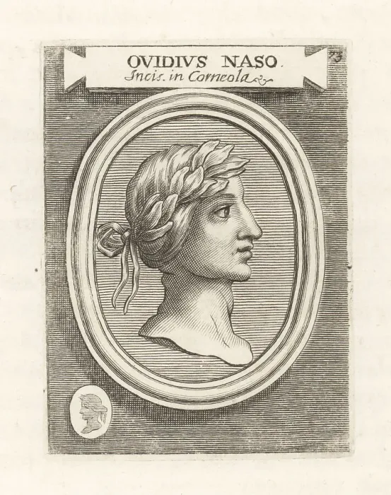 Framed Print : Ovid, Roman Augustan poet, 43 BC-c.17 AD Framed Print : Ovid, Roman Augustan poet, 43 BC-c.17 AD