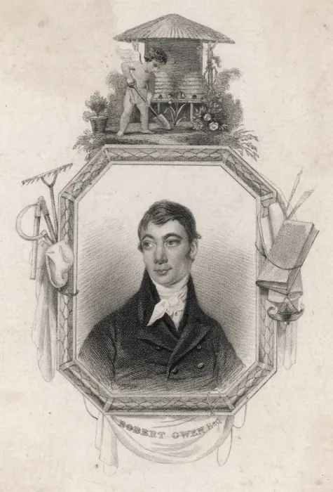 Framed Print : OWEN (1771-1858) Framed Print : OWEN (1771-1858)
