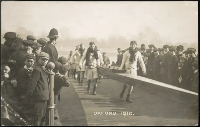 Framed Print : Oxford Boat 1910 Framed Print : Oxford Boat 1910