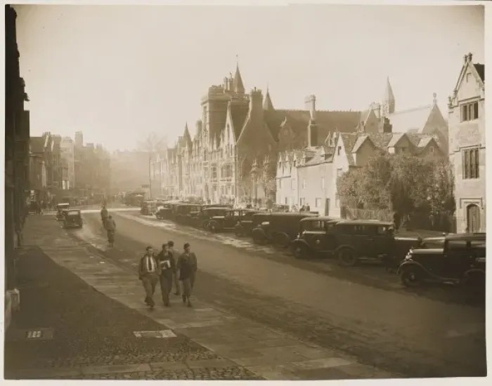 Framed Print : Oxford  /  Broad Street 1934