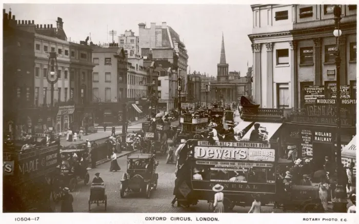 Framed Print : Oxford Circus Framed Print : Oxford Circus